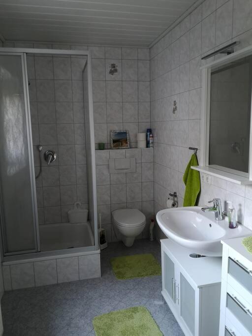 Ruhige Ferienwohnung In Der Rhoener Natur Schonau an der Brend Ngoại thất bức ảnh