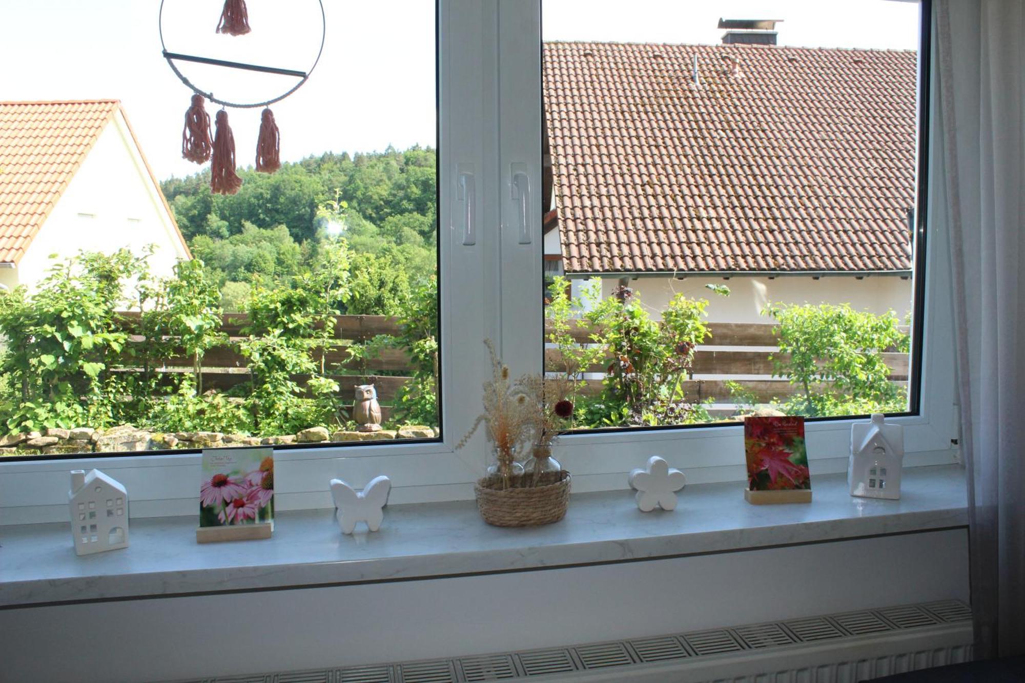 Ruhige Ferienwohnung In Der Rhoener Natur Schonau an der Brend Ngoại thất bức ảnh